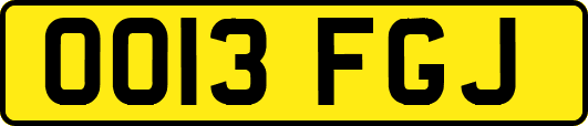 OO13FGJ