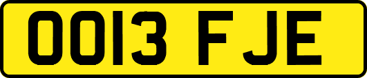 OO13FJE