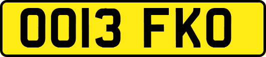 OO13FKO