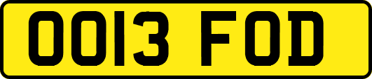 OO13FOD