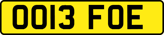 OO13FOE