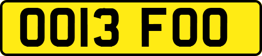 OO13FOO