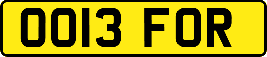 OO13FOR