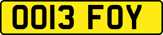 OO13FOY