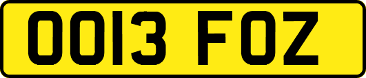 OO13FOZ