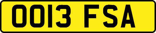 OO13FSA