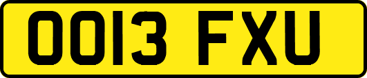 OO13FXU