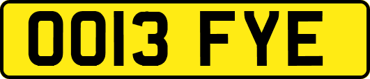 OO13FYE