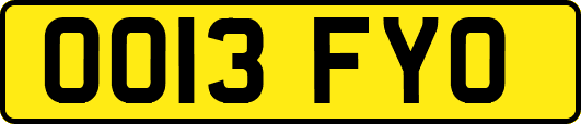 OO13FYO
