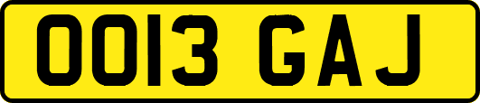 OO13GAJ