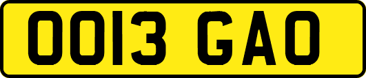 OO13GAO