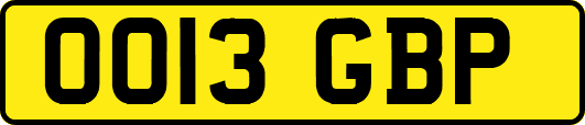 OO13GBP