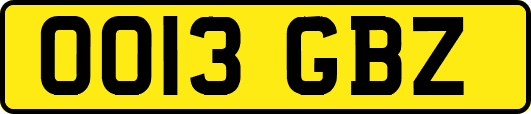 OO13GBZ