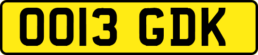 OO13GDK