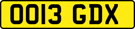 OO13GDX