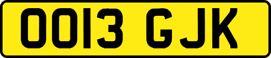OO13GJK