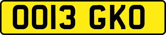 OO13GKO