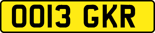 OO13GKR