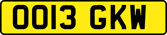 OO13GKW