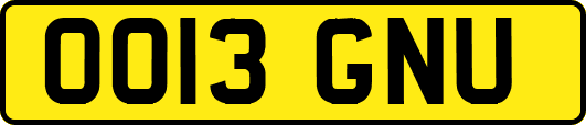 OO13GNU