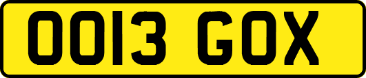OO13GOX
