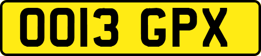 OO13GPX