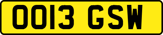 OO13GSW