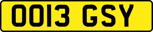 OO13GSY