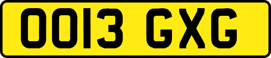 OO13GXG