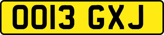 OO13GXJ