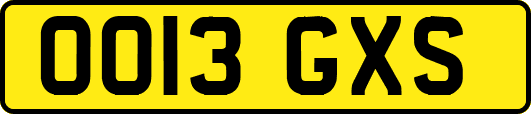 OO13GXS