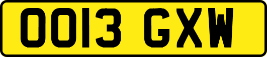 OO13GXW