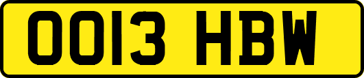 OO13HBW