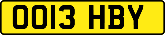 OO13HBY