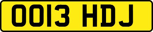 OO13HDJ