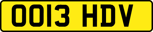 OO13HDV