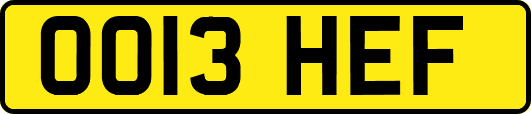 OO13HEF