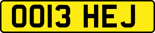 OO13HEJ