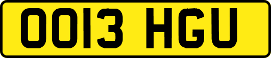 OO13HGU