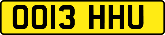 OO13HHU