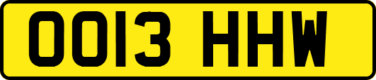 OO13HHW