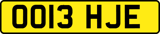 OO13HJE