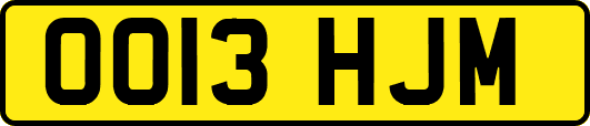 OO13HJM