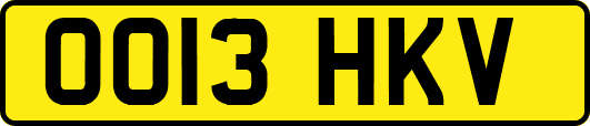 OO13HKV