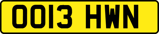 OO13HWN