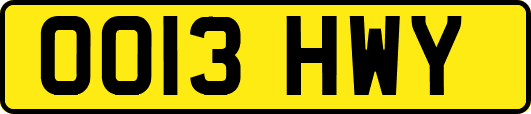 OO13HWY