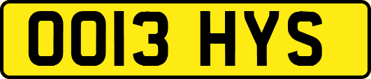 OO13HYS