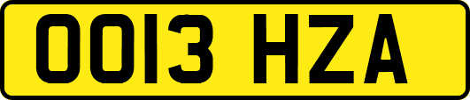 OO13HZA