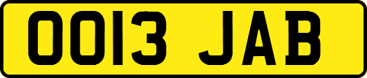 OO13JAB