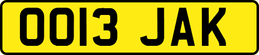 OO13JAK